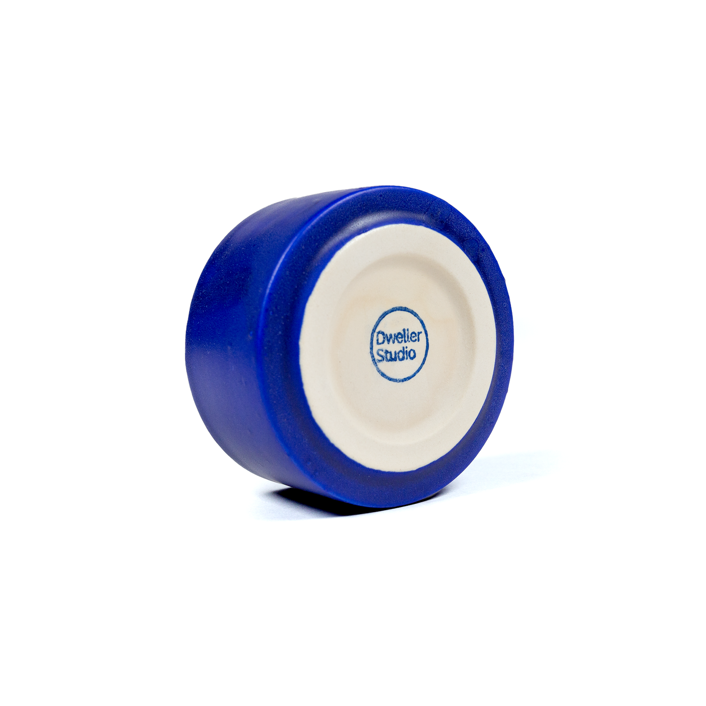 Small Cobalt Blue Ceramic Ikebana Vase