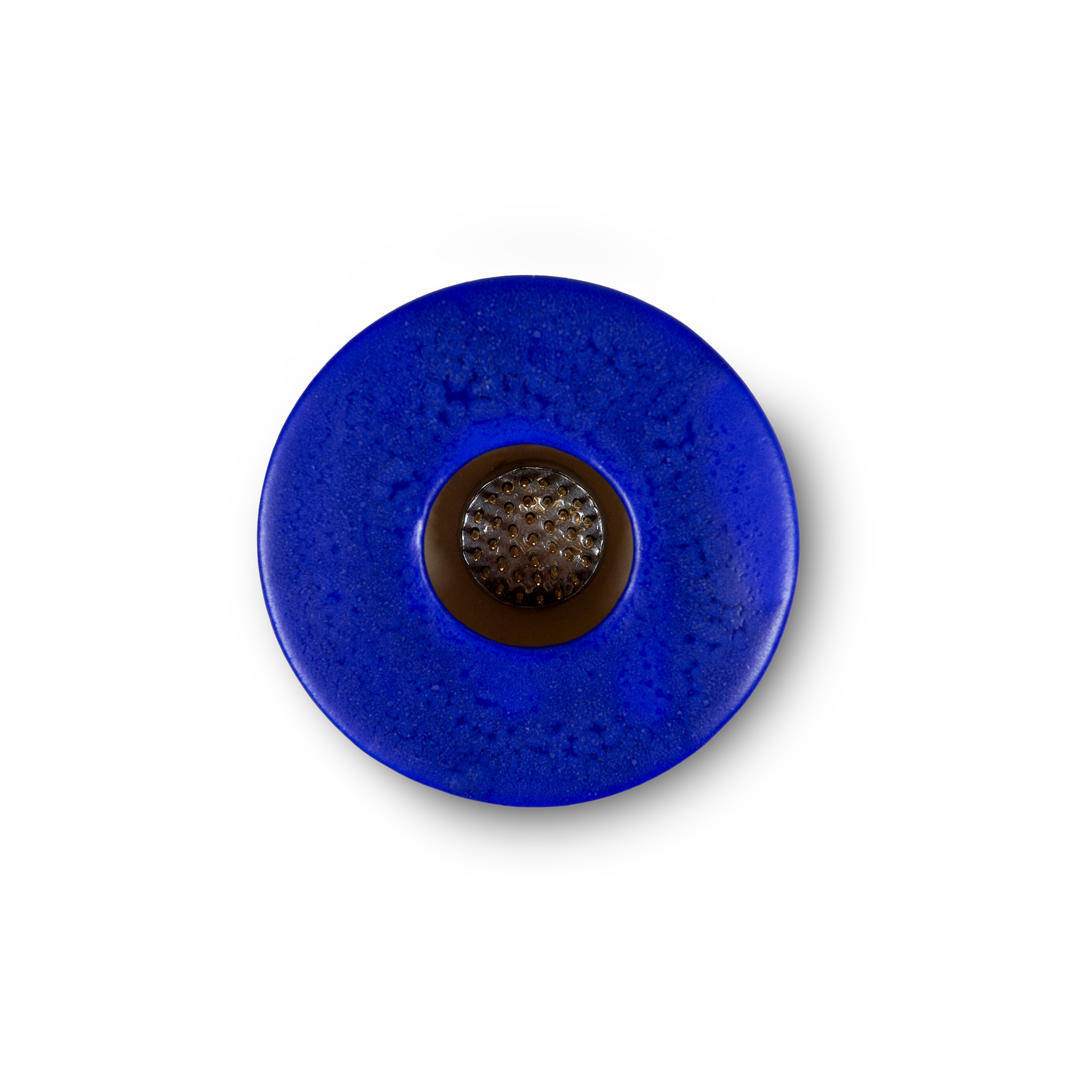 Small Cobalt Blue Ceramic Ikebana Vase