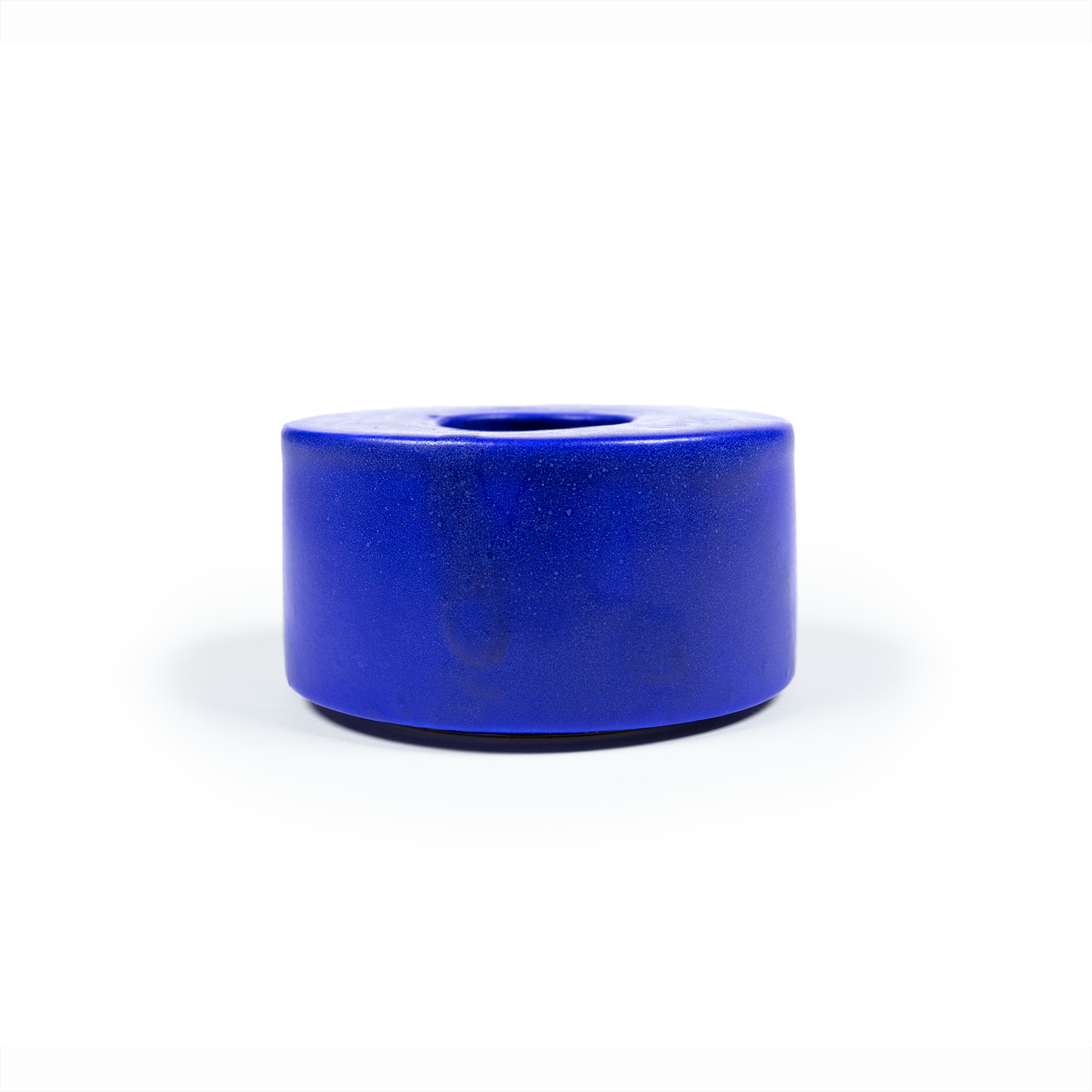 Small Cobalt Blue Ceramic Ikebana Vase