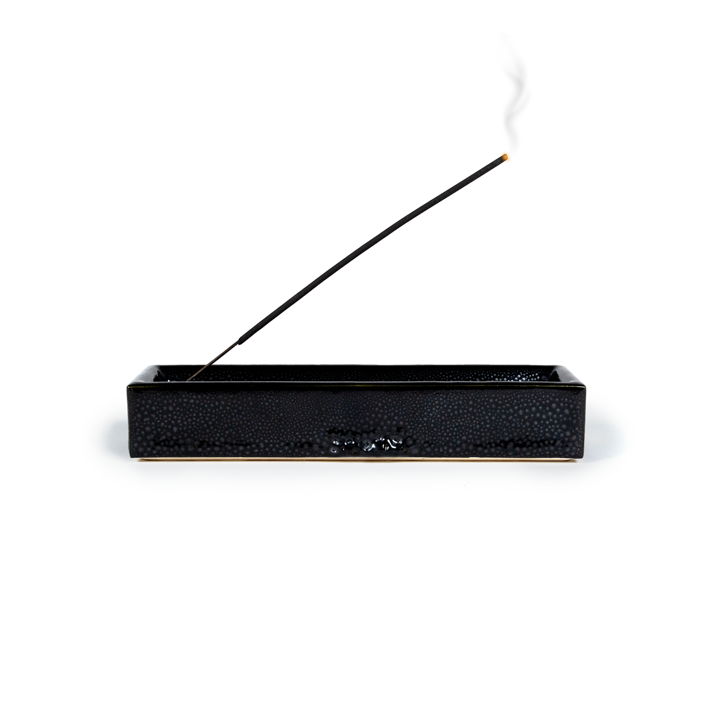 Volcanic Glass Ceramic Incense Holder