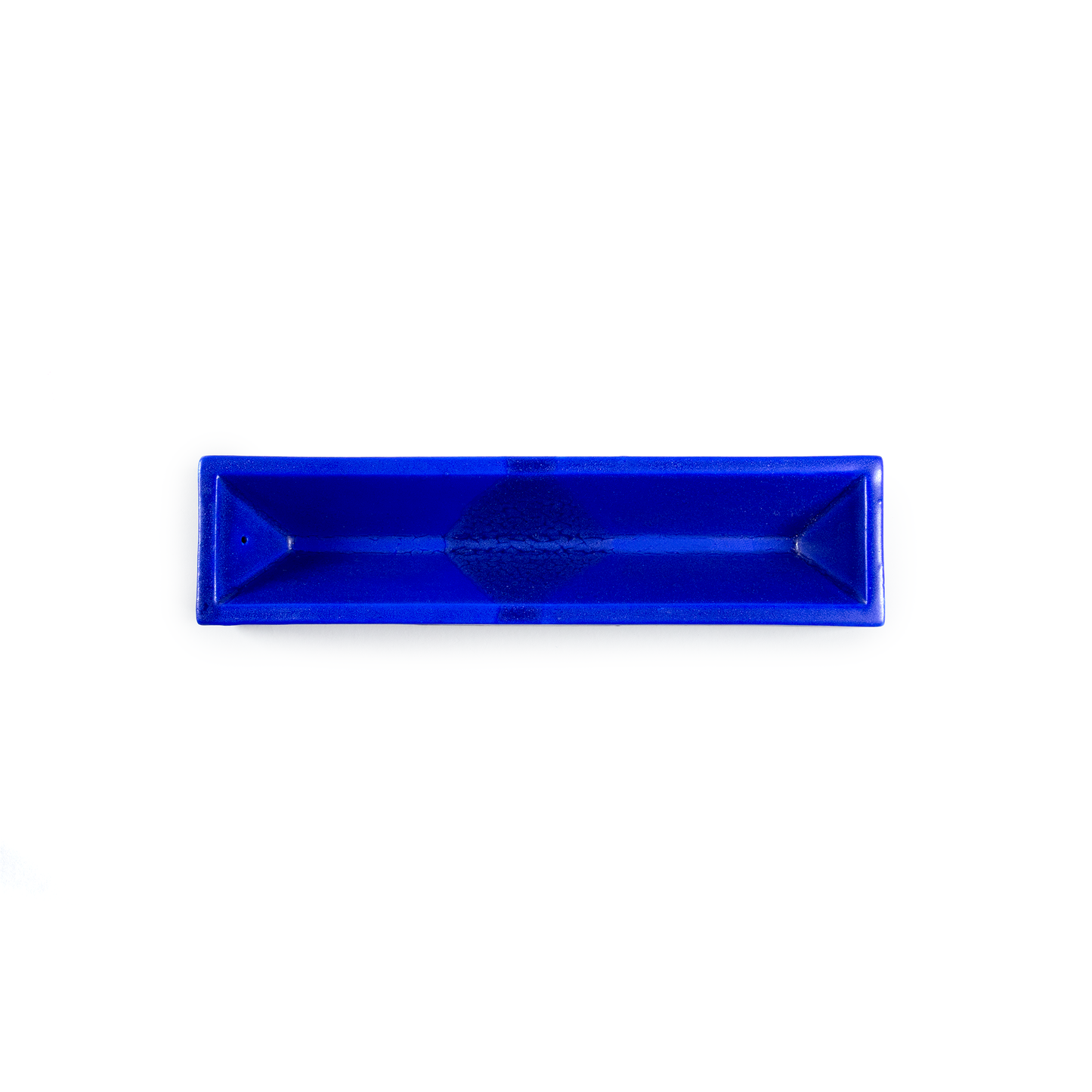 Cobalt Blue Ceramic Incense Holder
