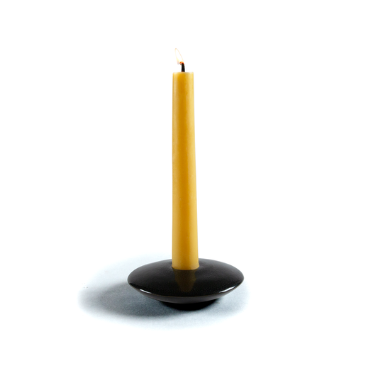 Volcanic Glass Ceramic Candle Holder