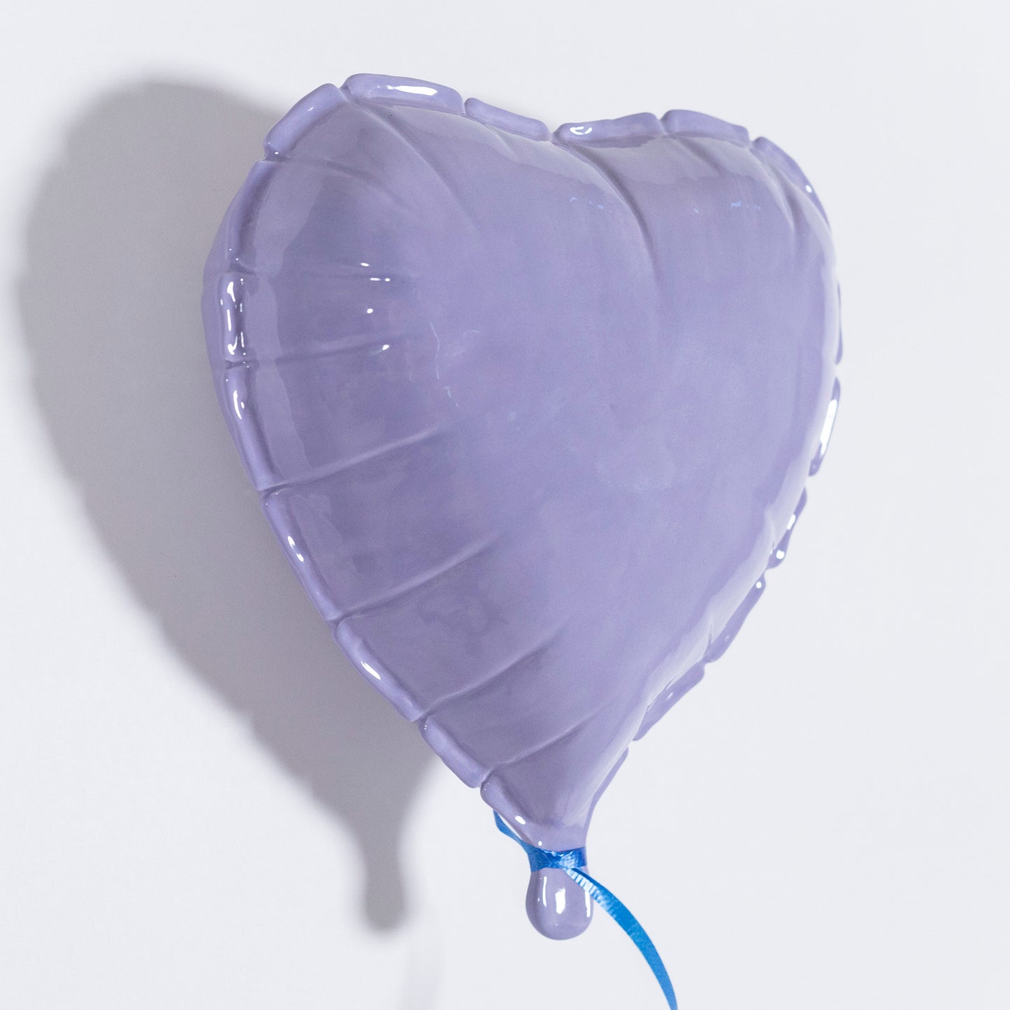 Balloon Sculpture - Lilac Heart Mini