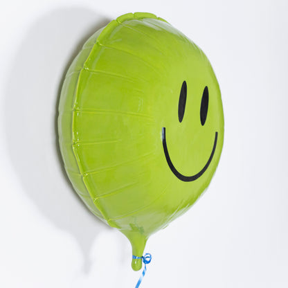 Balloon Sculpture - Green Smiley Face