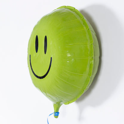 Balloon Sculpture - Green Smiley Face