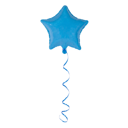 Balloon Sculpture - Blue Star Mini