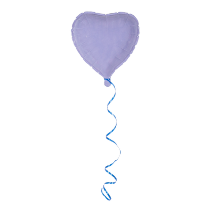 Balloon Sculpture - Lilac Heart Mini