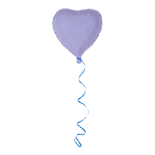 Balloon Sculpture - Lilac Heart Mini