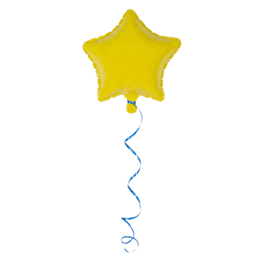 Balloon Sculpture - Yellow Star Mini