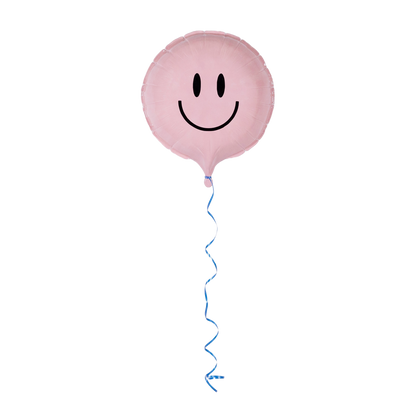 Balloon Sculpture - Pink Smiley Face