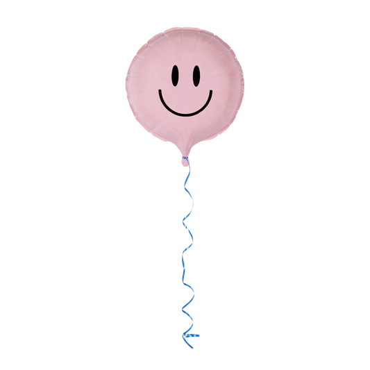 Balloon Sculpture - Pink Smiley Face