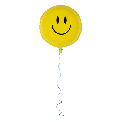 Balloon Sculpture - Yellow Smiley Face