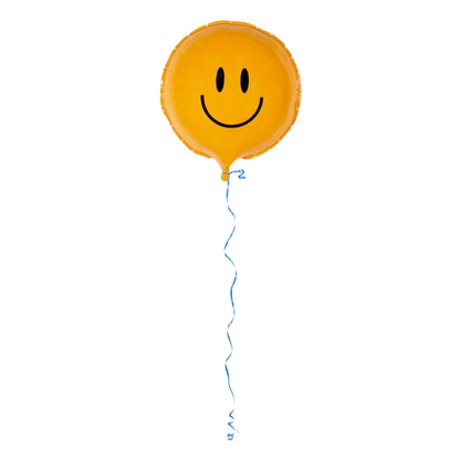 Balloon Sculpture - Orange Smiley Face