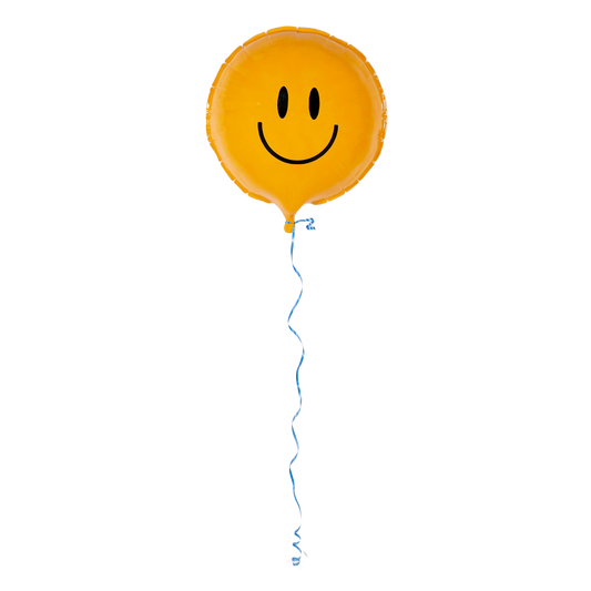Balloon Sculpture - Orange Smiley Face