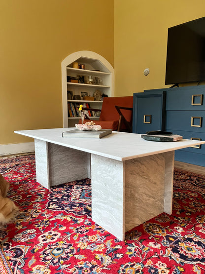 "Refinement" Marble Coffee Table